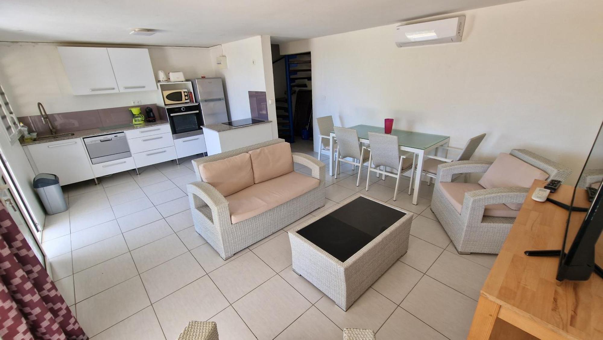 Ferienwohnung Le Debarcadere Sainte-Anne Exterior foto